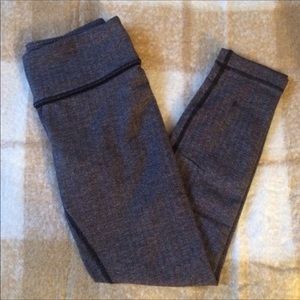 Lululemon herringbone wunder under crops 6